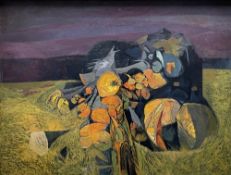 ‡ JOHN ELWYN large oil on canvas