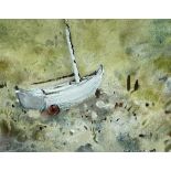 ‡ GARETH THOMAS watercolour with heightening