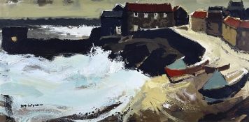 ‡ DONALD MCINTYRE oil on board