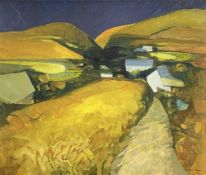 ‡ JOHN ELWYN oil on canvas