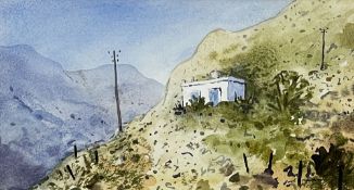 ‡ GARETH THOMAS watercolour