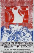 ‡ PAUL PETER PIECH & THOMAS KRUSE three-colour poster