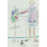 ‡ JACK JONES crayon and pencil