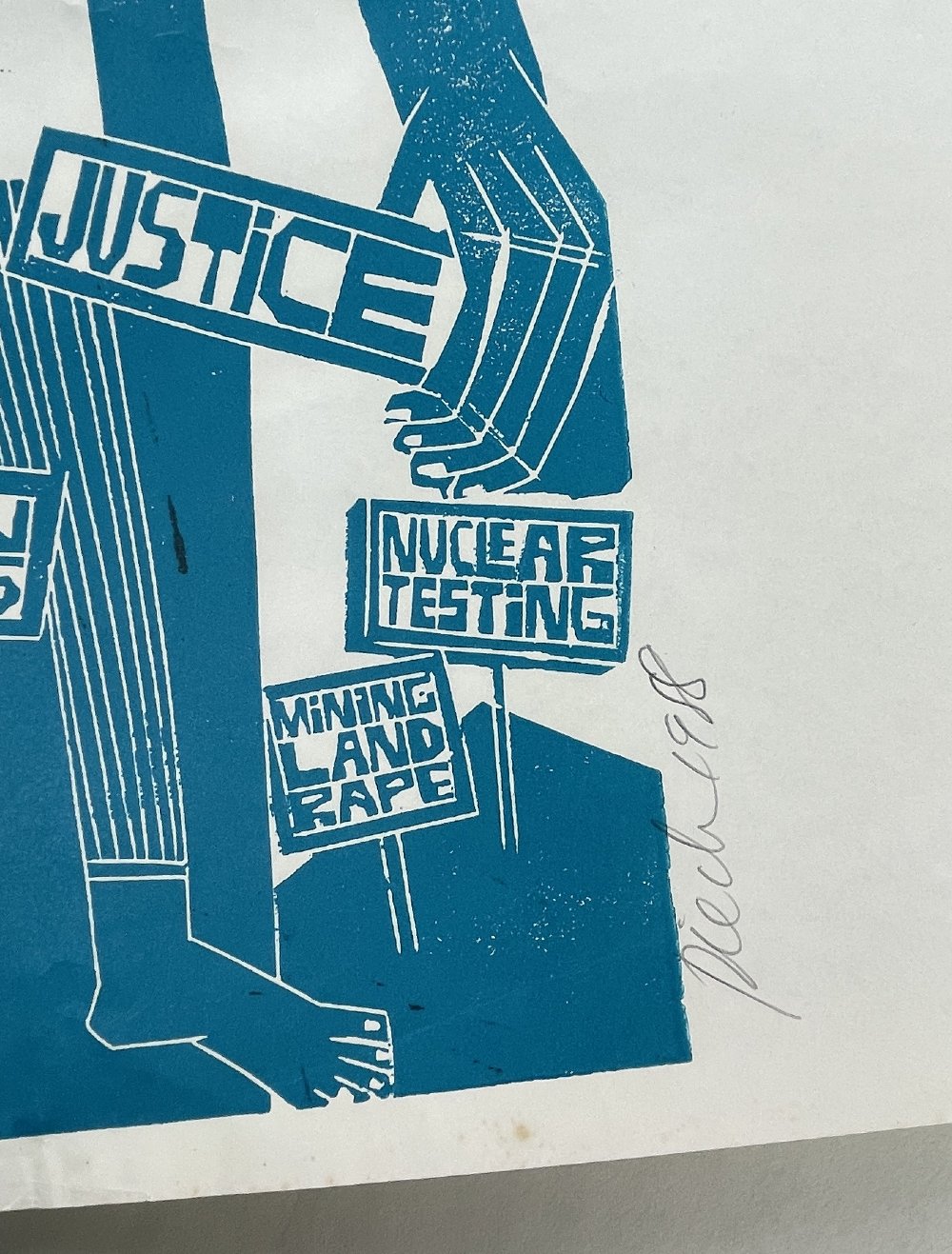 ‡ PAUL PETER PIECH two-colour lithograph - Image 3 of 3
