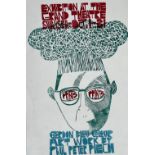 ‡ PAUL PETER PIECH three-colour lithograph