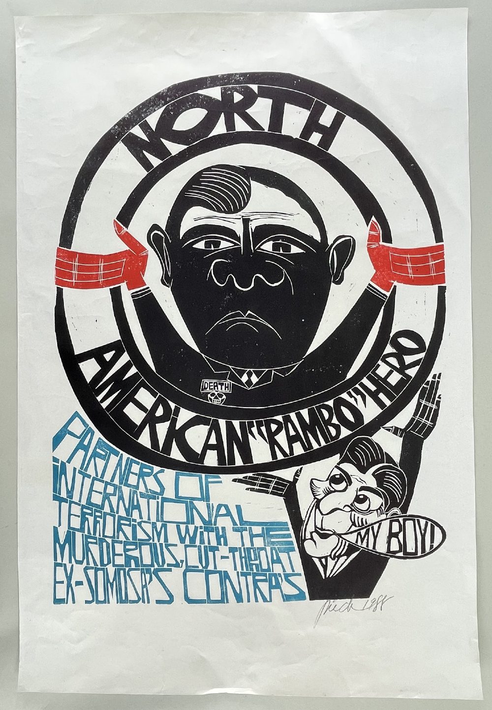 ‡ PAUL PETER PIECH three-colour lithograph - Image 2 of 3