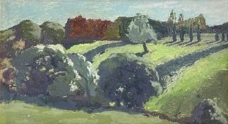 ‡ JOHN ELWYN oil on board