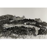 ‡ SIR KYFFIN WILLIAMS RA ink and wash