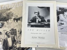 LEE MILLER / JOHN DEAKIN / UNKNOWN Dylan Thomas photographic posters