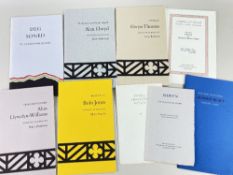 GROUP OF GREGYNOG PRESS BOOKLETS Various