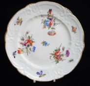 NANTGARW PORCELAIN PLATE c.1818-1820