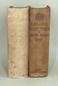 TWO COPIES OF KELLY'S DIRECTORY OF SOUTH WALES London 1910 and 1920