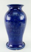 EWENNY POTTERY VASE 1933