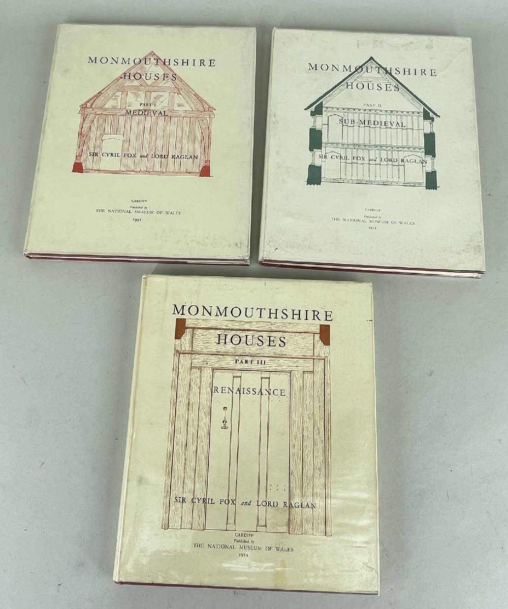 MONMOUTHSHIRE HOUSES: A STUDY OF BUILDING TECHNIQUES & SMALLER HOUSE-PLANS IN THE FIFTEENTH TO SEVE