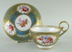 NANTGARW PORCELAIN CUP & SAUCER c.1818-1820