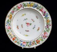 NANTGARW PORCELAIN MUFFIN DISH c.1818-1820