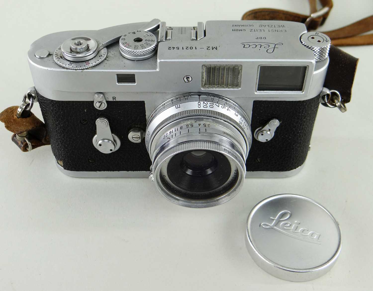 LEICA M2 RANGEFINDER 35mm CAMERA c.1952 - Image 6 of 12