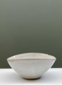 ‡ DAME LUCIE RIE (British/Austrian, 1902-1995): Elliptical Bowl, c. 1960