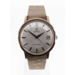 OMEGA 9CT GOLD AUTOMATIC BRACELET WATCH