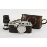 LEICA IIIb RANGEFINDER 35mm CAMERA, c.1936