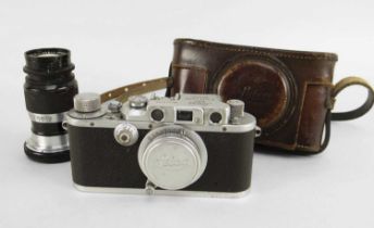 LEICA IIIb RANGEFINDER 35mm CAMERA, c.1936