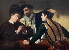 AFTER MICHELANGELO MERISI DA CARAVAGGIO, 19th Century, oil on canvas