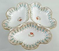 RARE WHITE STAR LINE FIRST CLASS HORS D’OEUVRES / CONDIMENT DISH,