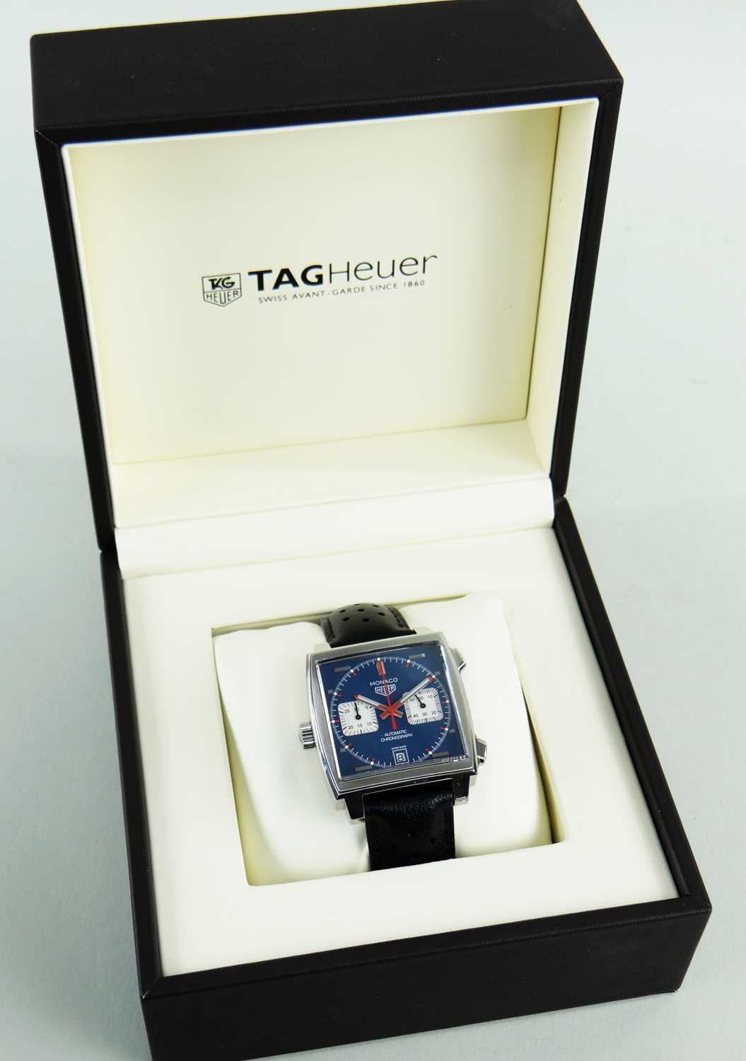 TAG HEUER STAINLESS STEEL CHRONOGRAPH WRISTWATCH, c. 2020 - Image 2 of 6