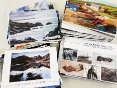 LARGE COLLECTION OF ALBANY GALLERY CATALOGUES for the gallery at Albany Road, Cardiff Welsh art