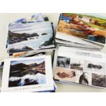 LARGE COLLECTION OF ALBANY GALLERY CATALOGUES for the gallery at Albany Road, Cardiff Welsh art