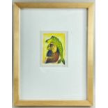 ‡ TONY GOBLE watercolour - untitled, signed, 14 x 9.5cmsProvenance: estate of Carys and William (