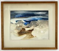 ‡ MARDI BARRIE R.S.W. (Scottish 1931-2004), watercolour - Small Shore, signed and dated 64 in