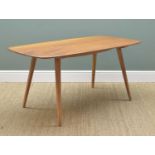 ERCOL ELM '382' PLANK TABLE, 152 x 76cms