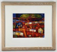 ‡ CHRIS GRIFFIN limited edition (14/75) colour print - titled to mount 'The Chapel I Go To and the