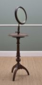 VICTORIAN WALNUT TELESCOPIC SHAVING STAND There are water stains and scratches on the shelve.