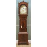 19TH CENTURY SOUTH WALES 8-DAY MAHOGANY LONGCASE CLOCK, D. Lloyd Price, Beaufort, c. 1840, 11 1/