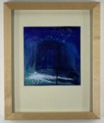 ‡ ADRIAN PAUL METCALFE watercolour - entitled verso 'Mysterious Island', 16.5 x 15.5cmsProvenance: