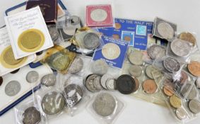 ASSORTED 19TH & 20TH CENTURY COINS, comprising Festival of Britain crown, cased 'Farewell the the