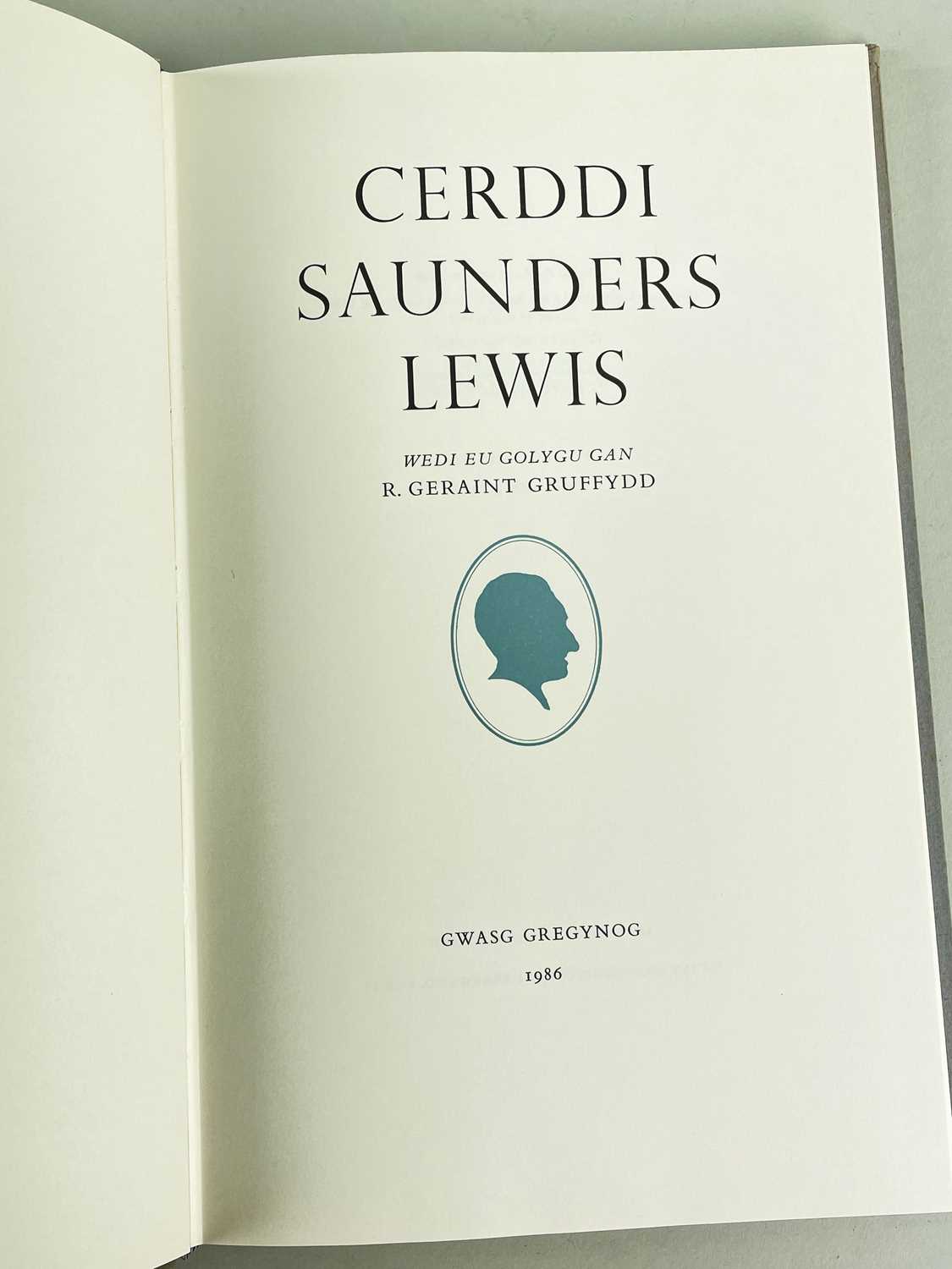 CERDDI SAUNDERS LEWIS Gwasg Gregynog / Gregynog Press