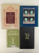 GLASS REFERENCE BOOKS: Whistler (Laurence) Pictures on Glass, 1972, signed by the author and
