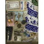 COINS, BANK NOTES, JEWELLERY & COLLECTABLES - a mixed quantity to include a small quantity of