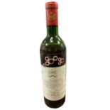 1967 CHATEAU MOUTON ROTHSCHILD - volume just below the shoulders