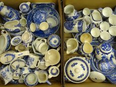 DINNER & TEAWARE - George Jones 'Abbey', Spode Italian and other blue and white, a good mixed
