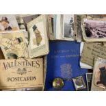 VINTAGE POSTCARDS & OTHER COLLECTABLES - 150 plus including North Wales and other local scenes, busy