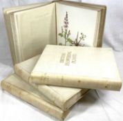 MRS HENRY PERRIN BRITISH FLOWERING PLANTS, 4 VOLUMES - illustrated by 300 full page coloured