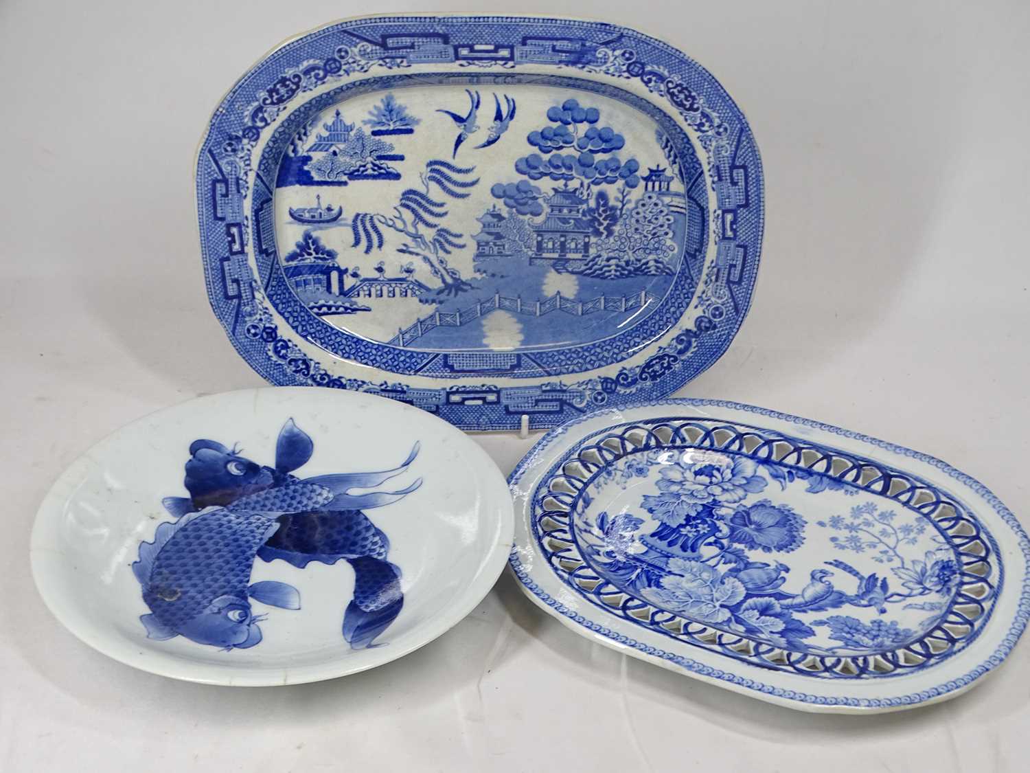 CERAMICS & GLASSWARE - Early 19th Century and later decorative plates etc to including Booths - Image 2 of 5