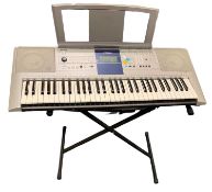 YAMAHA ELECTRONIC KEYBOARD & STAND