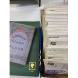 BRITISH & WORLD STAMP COLLECTION - two albums with a quantity of first day covers, the large album