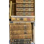 VINTAGE LEATHERBOUND & OTHER BOOKS - to include 'Johnsons Dictionary of the English language',