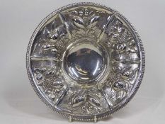 GEORGE III SILVER FRUIT BOWL, London 1781, maker probably Daniel Smith and Robert Sharpe, the